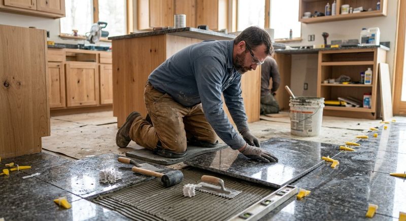 Terrazzo Flooring Installation in Olathe, KS